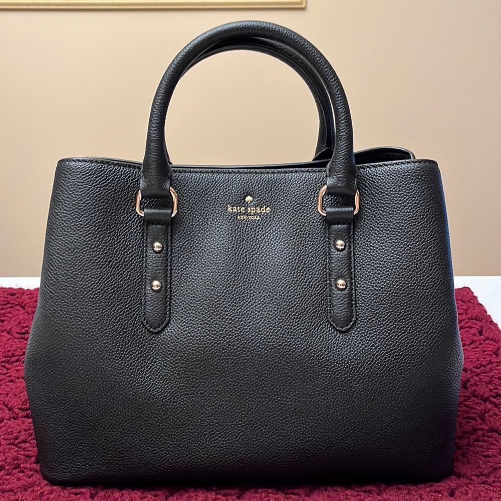 NWOT Kate Spade Satchel Leather - Picture 2 of 13